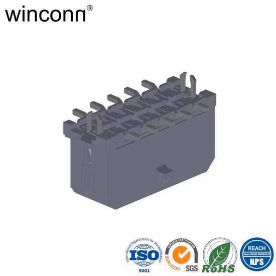 Conector electrónico macho y hembra SMT Wafer conector de paso de 3,0 mm 43645
